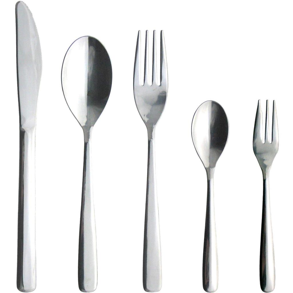 Nagao Slim Dinner Cutlery Set 5 Pieces Stainless Steel Made Japan