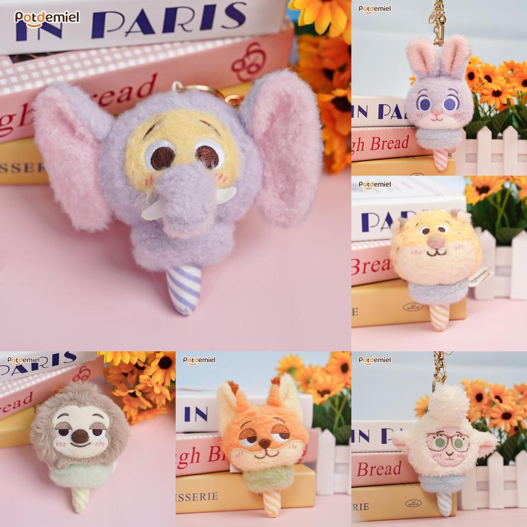 Zootopia Plush Keychain With Embroidered Characters For Collectors And Giftgiving