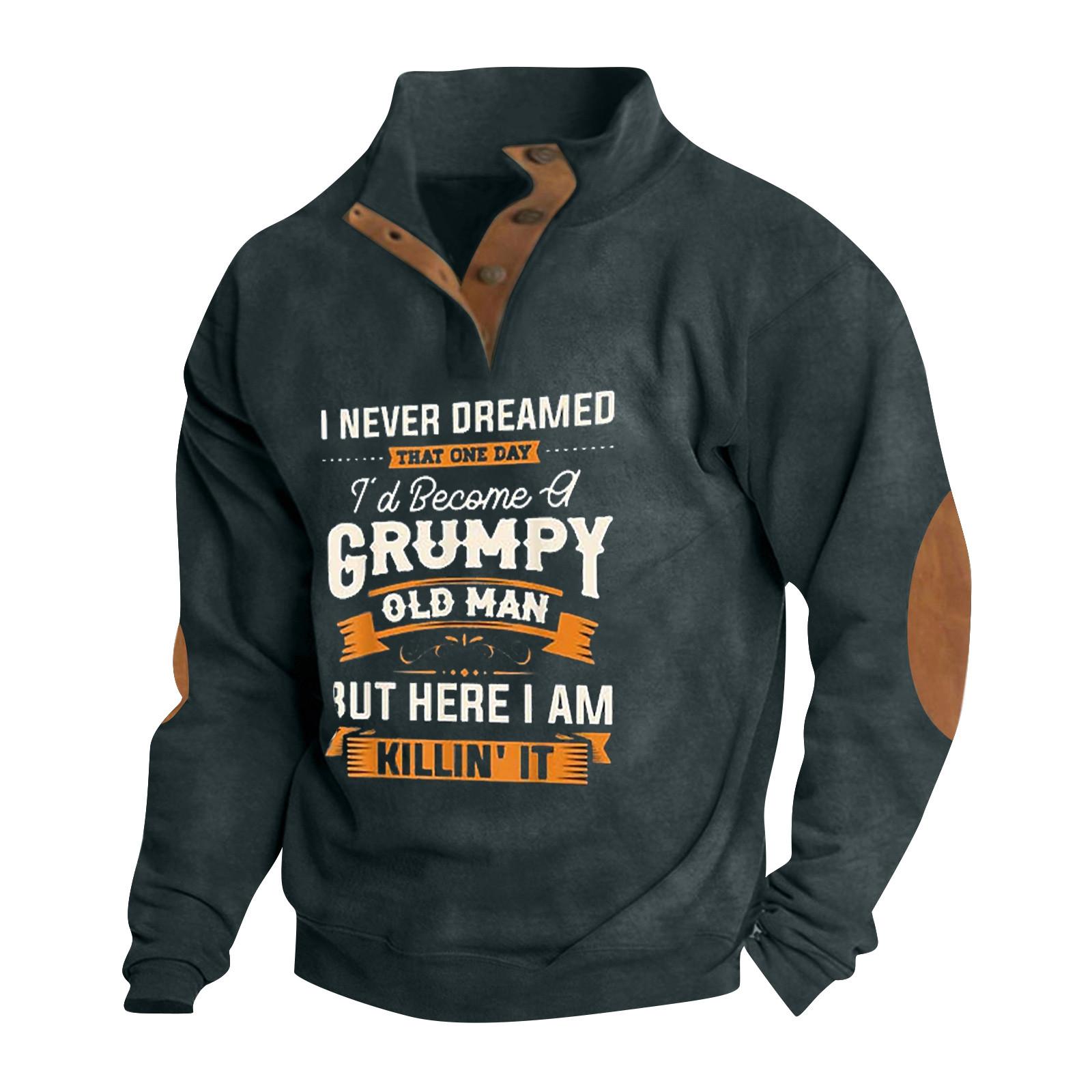 

Весенне-осенняя мужская толстовка с воротником-стойкой на открытом воздухе, повседневные свитера, топы XL тёмно-синий