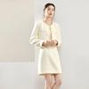 Elegant Pearl Lace Jacket & Cami Dress Set