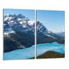 Glass Protective Stovetop Panel 2x30x52 Mountains