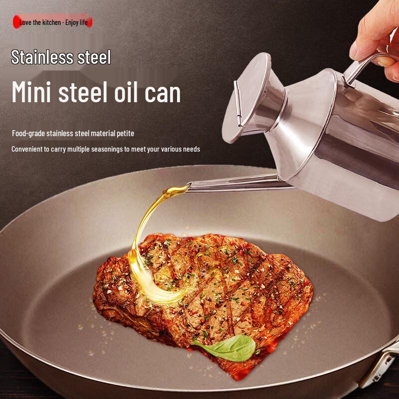 Thickened Stainless Steel Oil Dispenser Set
