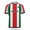 Mode Palästina Flagge Fußball T-Shirts Sommer Freizeit 3D Gedruckt Herren Sporttrikot Locker O-Ausschnitt Atmungsaktive Tees Tops