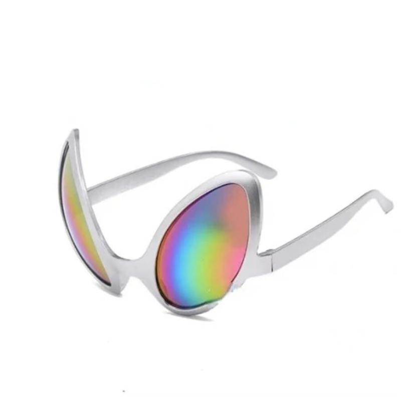 New Alien Glasses Funny Holiday Party Sunglasses Halloween Adults Kid Party Supplies Rainbow Lenses Et Sun Glasses Shades