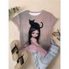 Fashion Printed Top Casual Comfort Short Sleeve Loose T-Shirts Women’s