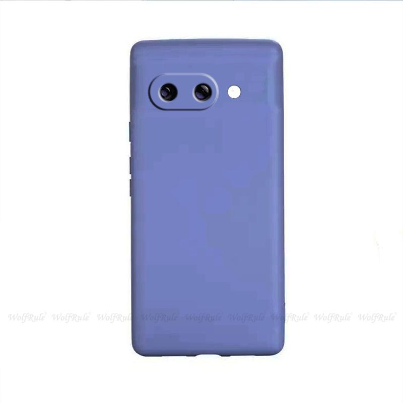 Für Google Pixel 9A Hülle Cover Google Pixel9A Pixel 9A Capas Stoßfeste Bumper Flüssigsilikon TPU Weiche Fundas Pixel 9A