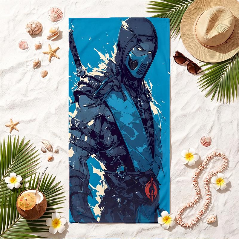 Sub-Zero Soft Beach Towel Stylish Beach Pool Towel for Summer Seaside Vacation Travel