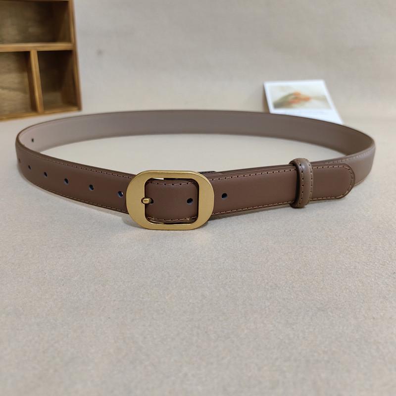 Leather Genuine Handmade Waist Belt Classic Pin Clasp Commuter Style Supplies