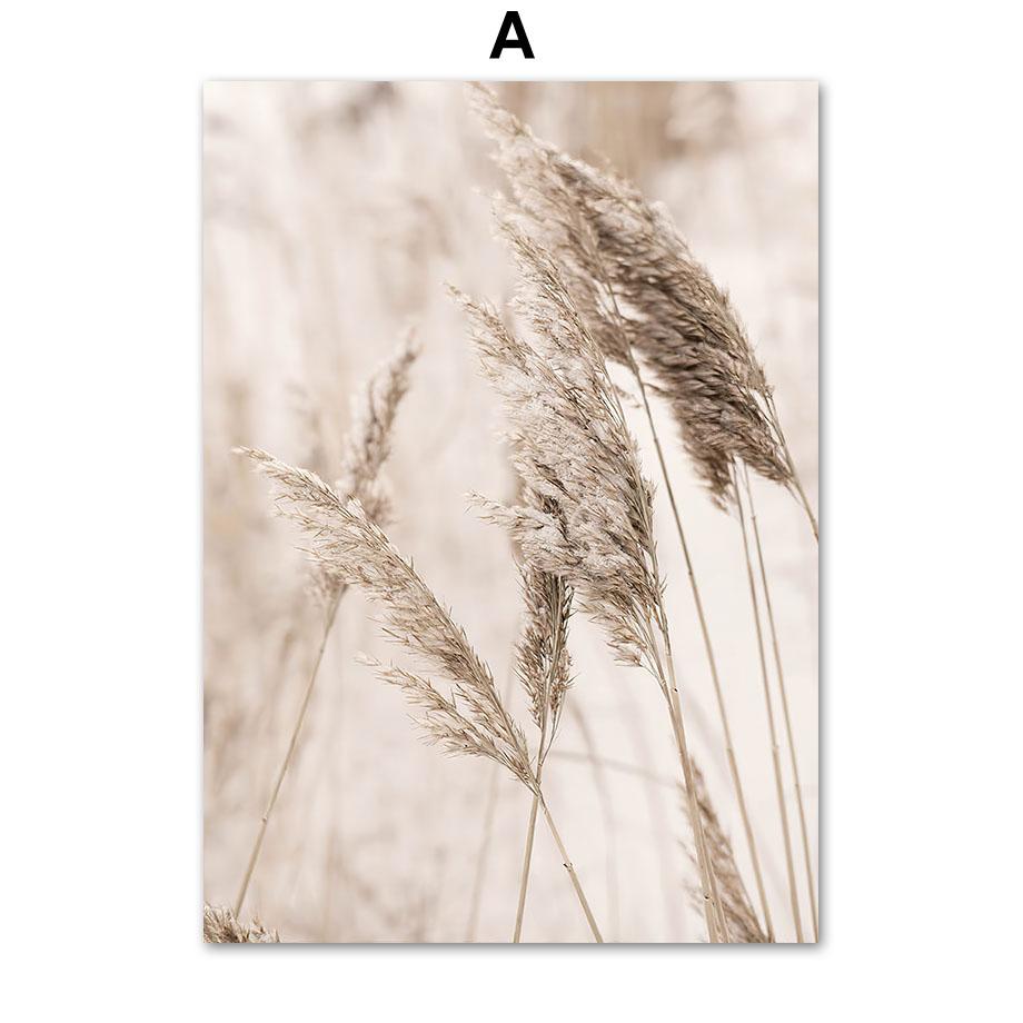 

Орхидея перо тростник камень растение цветок цитата настенная живопись холст бежевый постер и принты настенная картина для декора гостиной 21x30cm No Framed