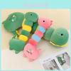 Long Dinosaur Cushion With Feather Cotton Filling For Children Sleep And Comfort