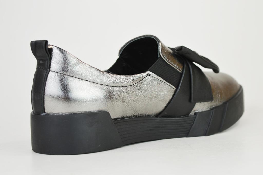 Туфли Molly Bessa 370-2539 36 Серебристые кожа