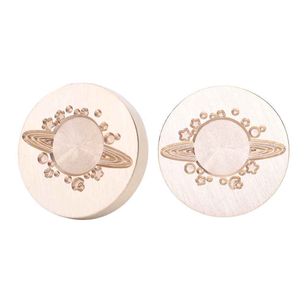 Selo de cera de céu estrelado retrô cabeça de carimbo de fogo tinta para cartão faça você mesmo envelopes selos