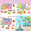 Colorful Paper Folding Set For Kids' Handicrafts And Brain Development