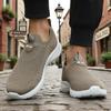 New Men's Walking Shoes Stretch Flex Mesh Male Yoga Fitness Shoes Fashion Breathable Vulcanized Fitness Sneakers Tenis Masculino