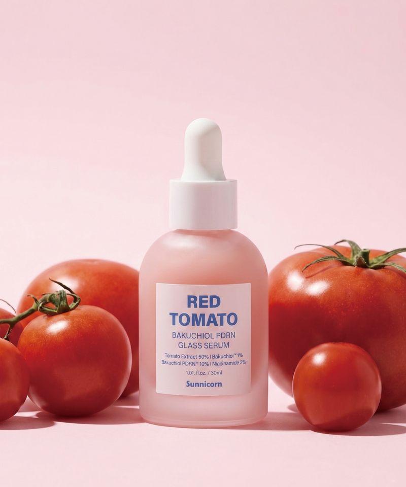 [2 pack] Red Tomato Bakuchiol PDRN Glass Serum 30ml
