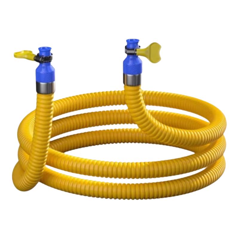 1/1.5/2/2.5/3m Explosion Proof Gas Pipe Rodent Proof Anti Chewing Flexible Steel Gas Pipe Low Pressure Corrugated Gas Hose