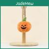 Niedlicher Plüsch Kürbis Geist Schlüsselanhänger Entzückende Halloween Dekoration für Taschen und Accessoires