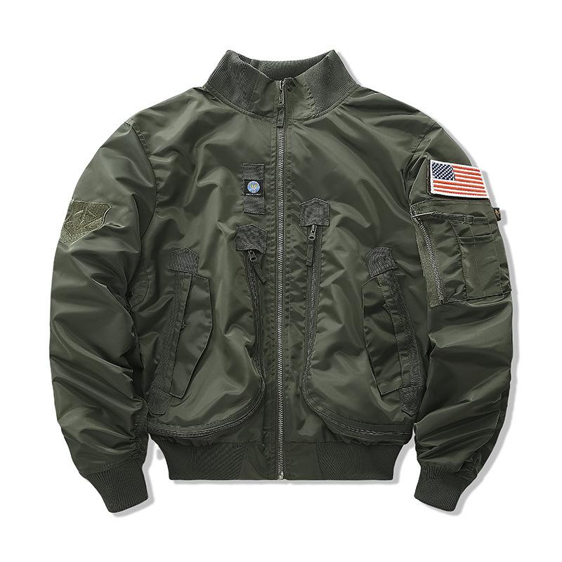 Pilot Jacket Male Astronaut Cargo Jacket Men's and Women's One Fall Jacket European Size