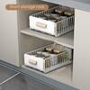 Pull-out Storage Rack Large Capacity Drawer Design Multipurpose Slide-Out Under-Sink Organizer Bathroom Storage Shelves