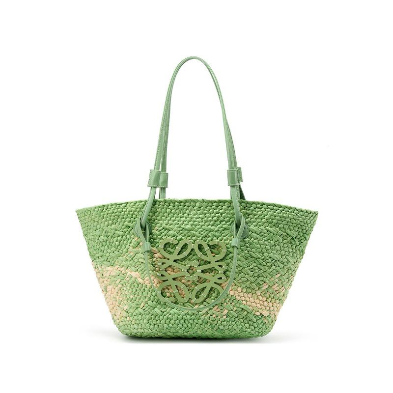 Strand havsstrand handhållen strå raffia handvävd väska stor kapacitet dam enkel pendling high-end axelväska
