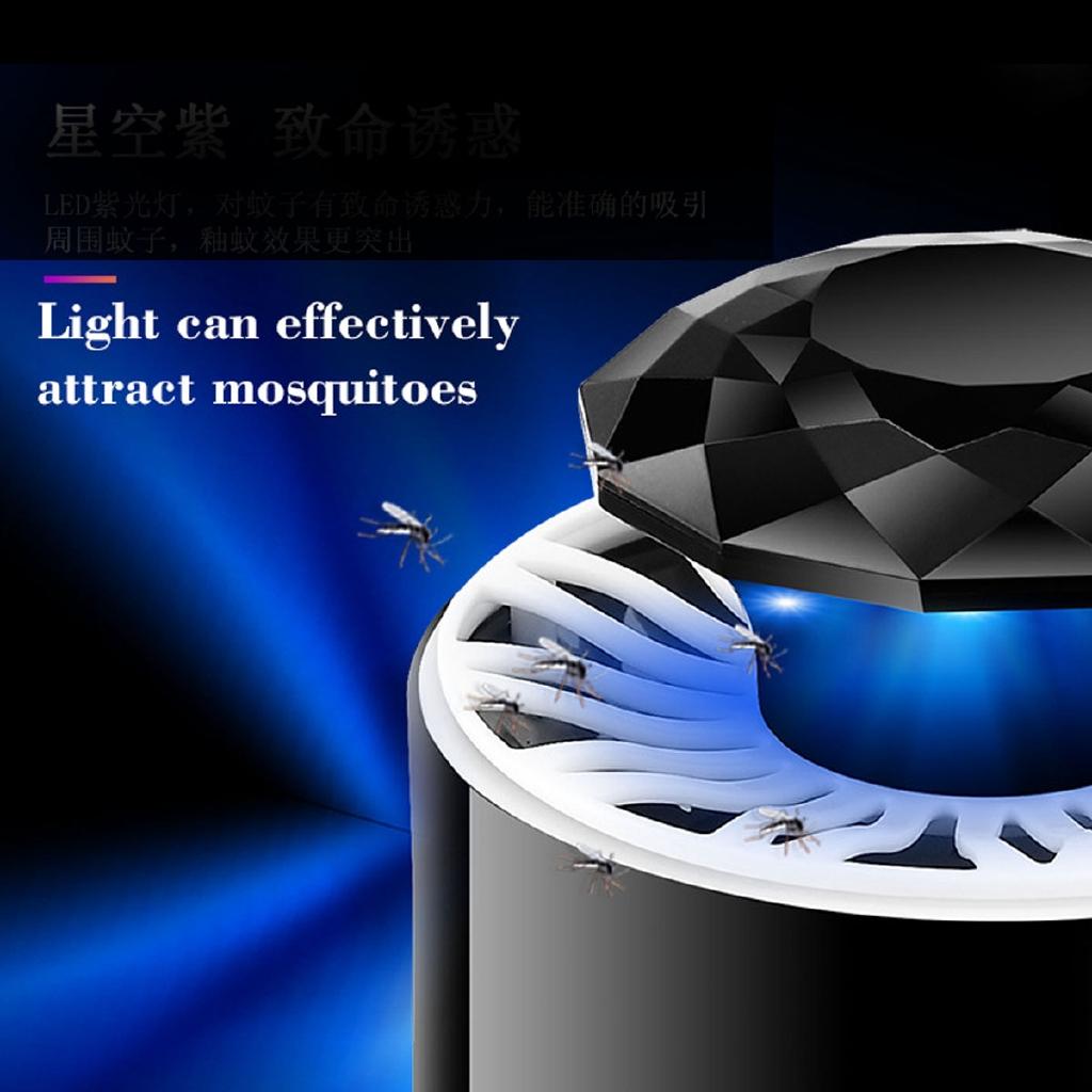 LED Myggdreper Lampe/ Anti Mygg Felle Elektrisk Mygglampe Hjemme LED Lys Insektdreper Myggdreper Insektfelle Lampe