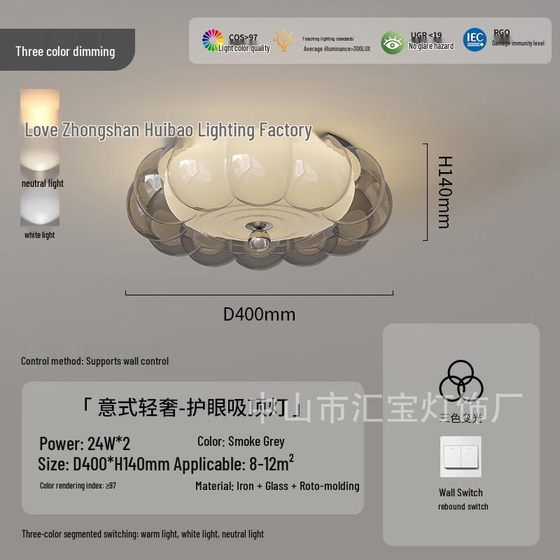 Bauhaus Full Spectrum Feather Light with Eye Protection for Bedroom, Study, Aisle, and Balcony