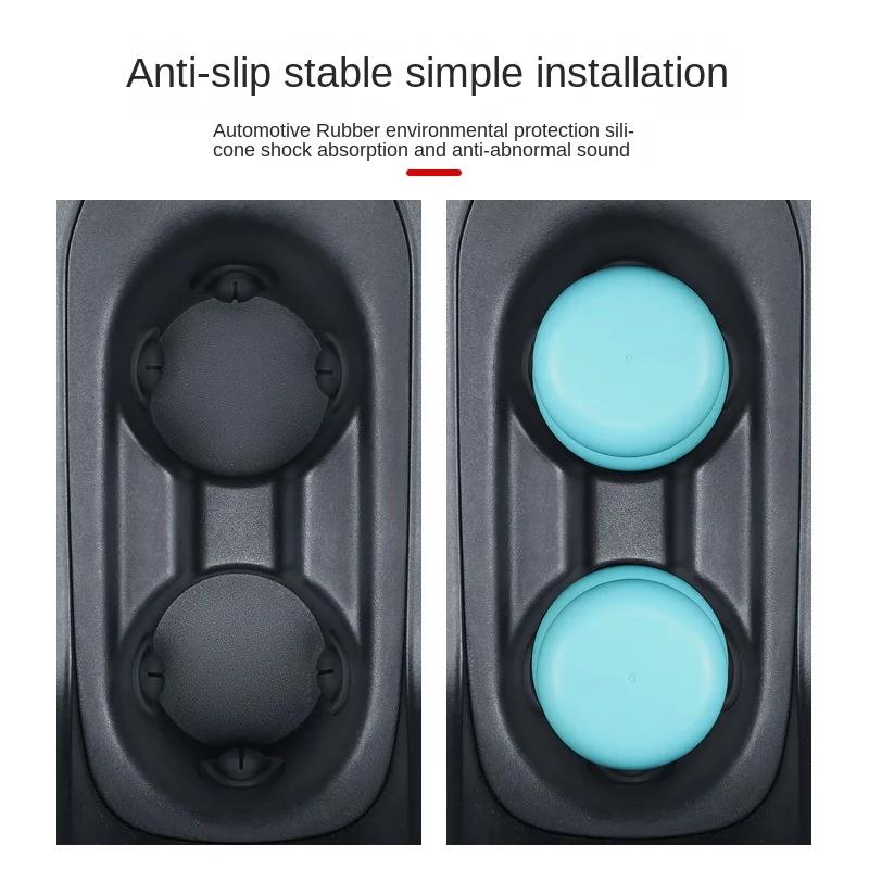Auto Cup Holder Reducer Insert Universal Water Cup Limiter Cup Stopper Small Footprint Good Shock Absorption For Bottle Glass
