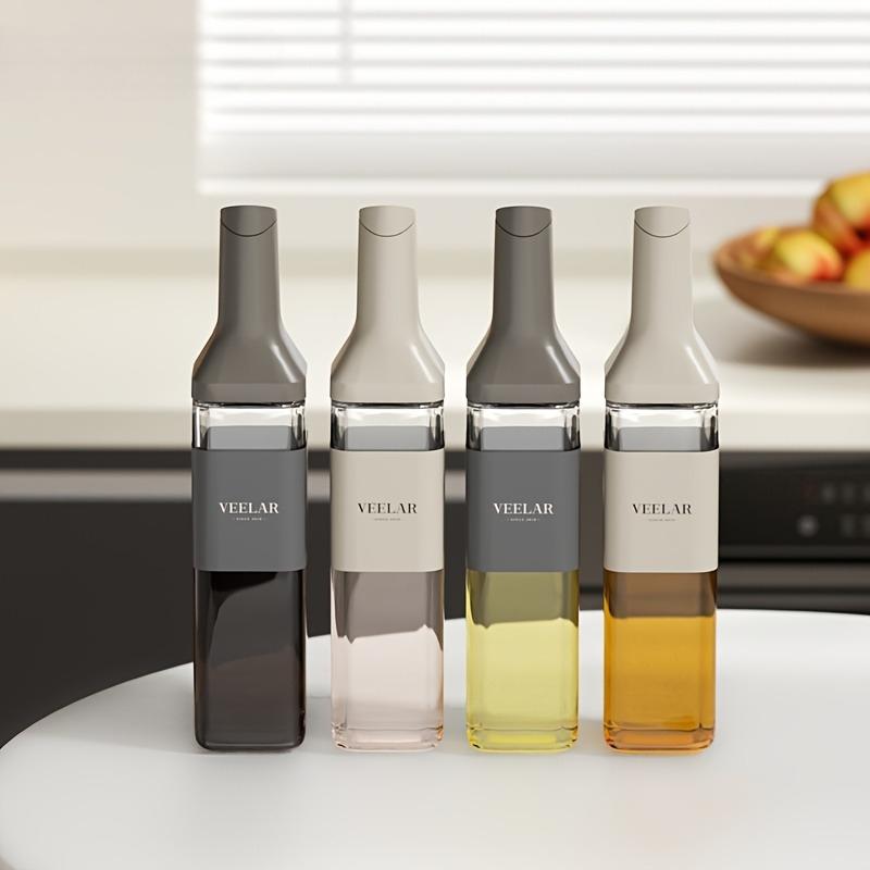 Automatic Glass Oil Bottle Leakproof Kitchen Oil Dispenser Large Capacity for Vinegar Soy Sauc