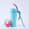 40oz Stainless Steel Insulated Tumbler with Handle and Straw