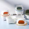 Cute Mini Desktop Trash Can with Lid for Home and Office