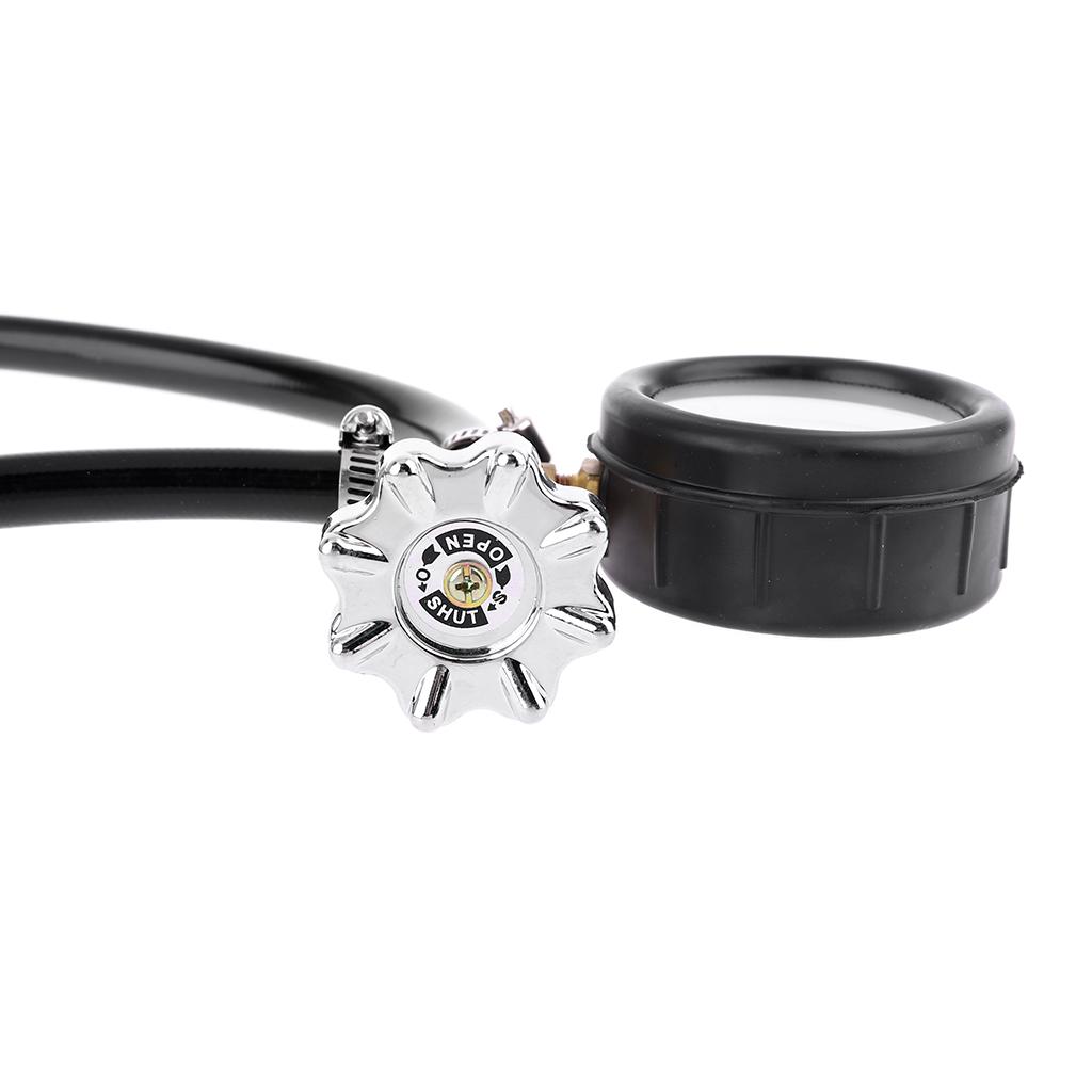 0-100PSI 7BAR Fuel Injection Pump Injector- Tester Test Pressure Gauge Gasoline- Pressure Gauge Used for Cars Auto