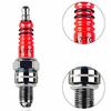 Racing 3 Electrode 10mm Spark Plug A7TC Fits For GY6 50CC 110CC 125CC 150CC ATV Scooter Dirt Bike Go Kart Motorcycle Accessories