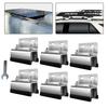 6/4pcs Van Roof Rack Mount Kits RVs Photovoltaic Brackets With Wrench For PROMASTER, For Boxer, For DUCATO, And For JUMPER New