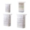 Vacuum Storage Bag Large Capacity Vacuum Seal Bag No Pump Needed Compression Packing for Quilts Comforters Sheets Clothes Blankets