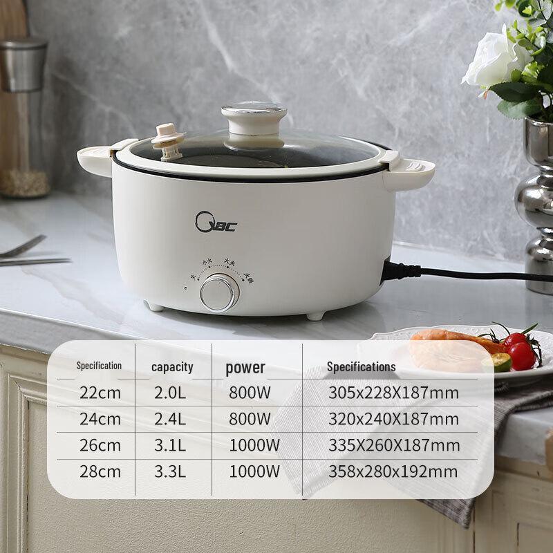 Smart Multifunctional Electric Pot with Steamer