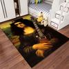 Rock Style Mona Lisa Carpet suitable as a non-slip mat for the living room or bedroom sofa