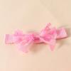 Infant Girls' Butterfly Mesh Dress with Headband and Long Sleeve Ribbed Jumpsuit