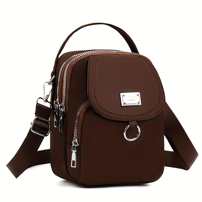 Fashionable Women s Single-Shoulder Bag, Mini Phone Bag, Multi-Layer Crossbody Bag