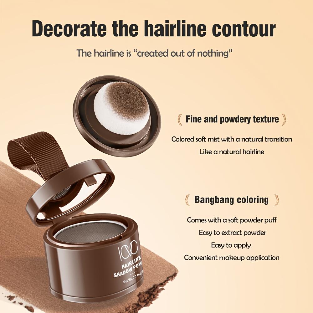 Hair Line Powder Black Root Up Natural Instant Waterproof Hairline Shadow Concealer Coverage Paint Repair Fill In Hair