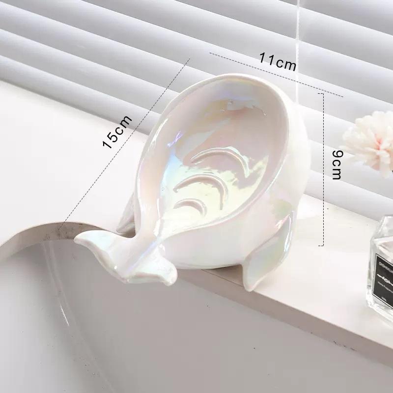 

Керамическая коробка для мыла, высококачественная модная коробка для сливного мыла, бытовая мыльница для ванной комнаты, бытовое мыло для туалета, кронштейн для мыла D