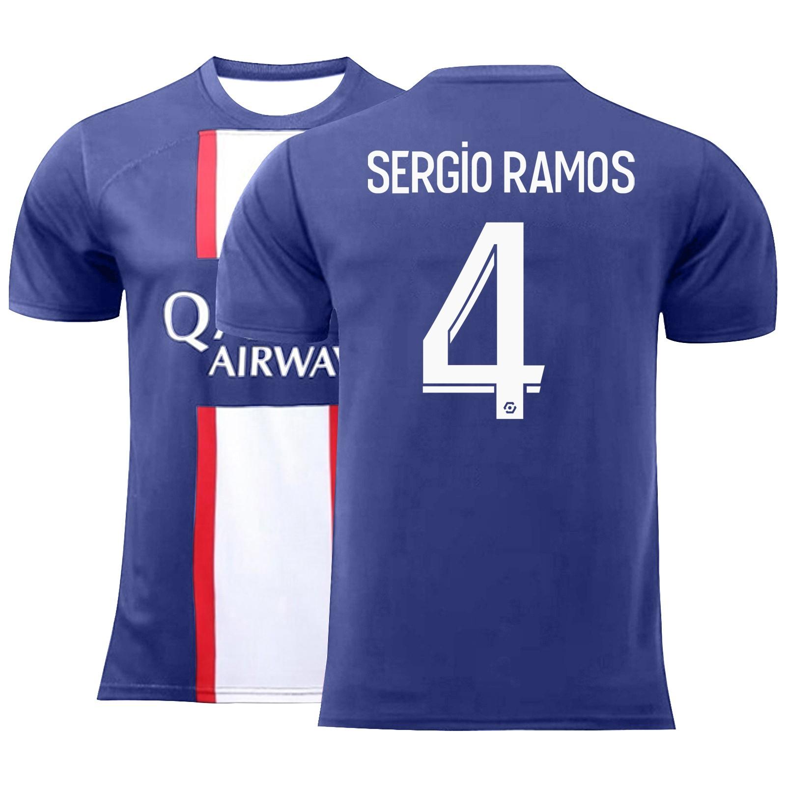 

2223 Париж-Сен-Жермен домашние футбольные майки спортивный футбольный тренировочный костюм для взрослых L синий