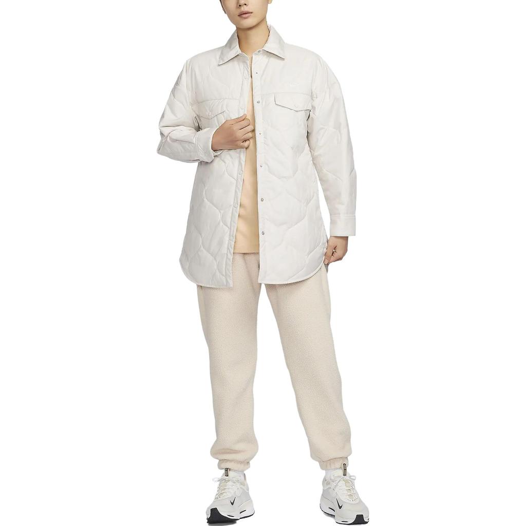 New Nike Trench Coats Women's White FB8733-104