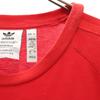 adidas Originals Tričko s krátkym rukávom a logom Trefoil M Červené Pánske Použité