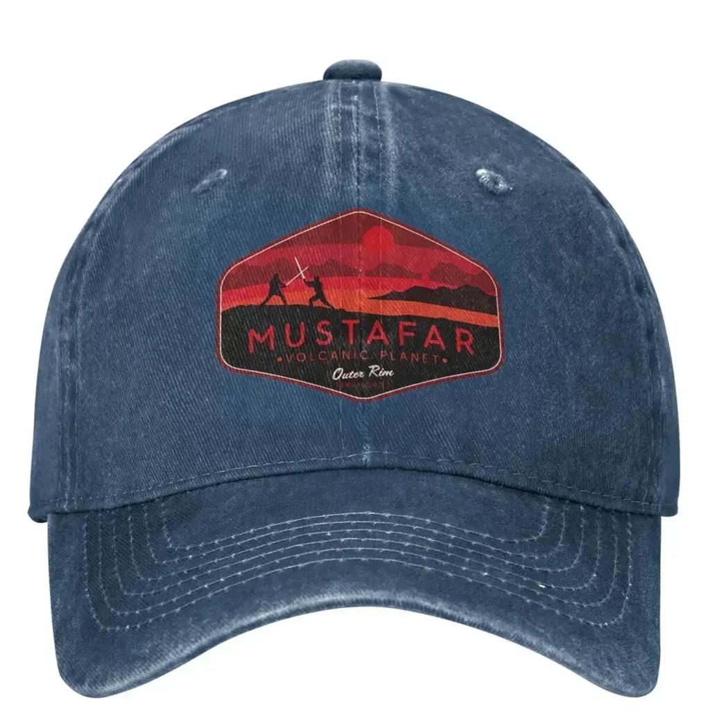 Mustafar Baseball Caps Stuff Casual Distressed Cotton Dad Hat for Men Women Activities Adjustable Fit
