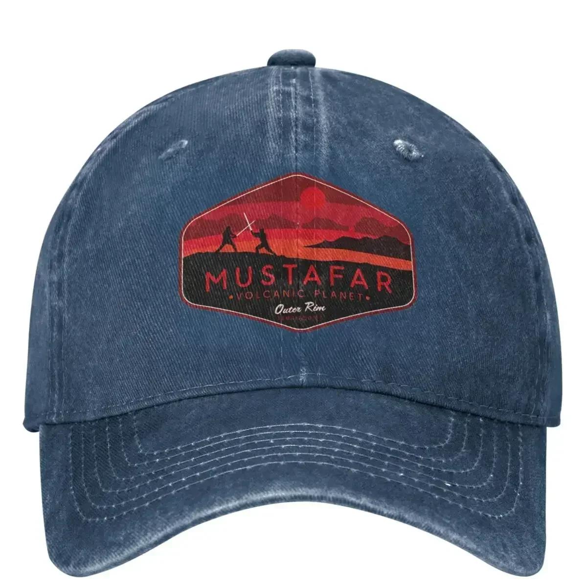 

Mustafar Baseball Caps Stuff Casual Distressed Cotton Dad Hat for Men Women Activities Adjustable Fit One Size