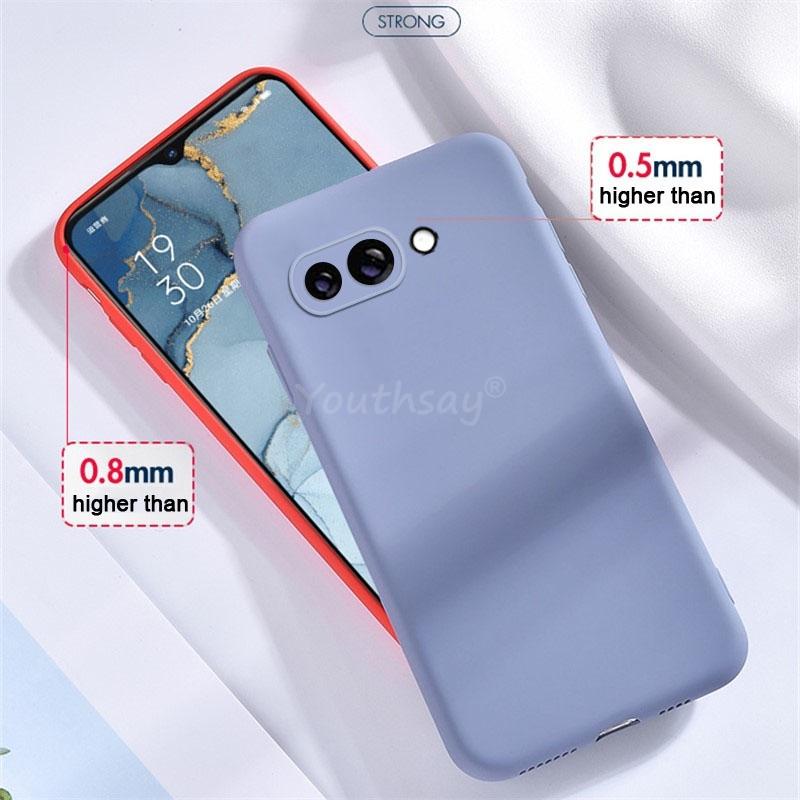For Google Pixel 9a Case Liquid Silicone Plain Case Pixel 9a Cover TPU Anti-drop Phone Protector Cover Google Pixel 9 a Case