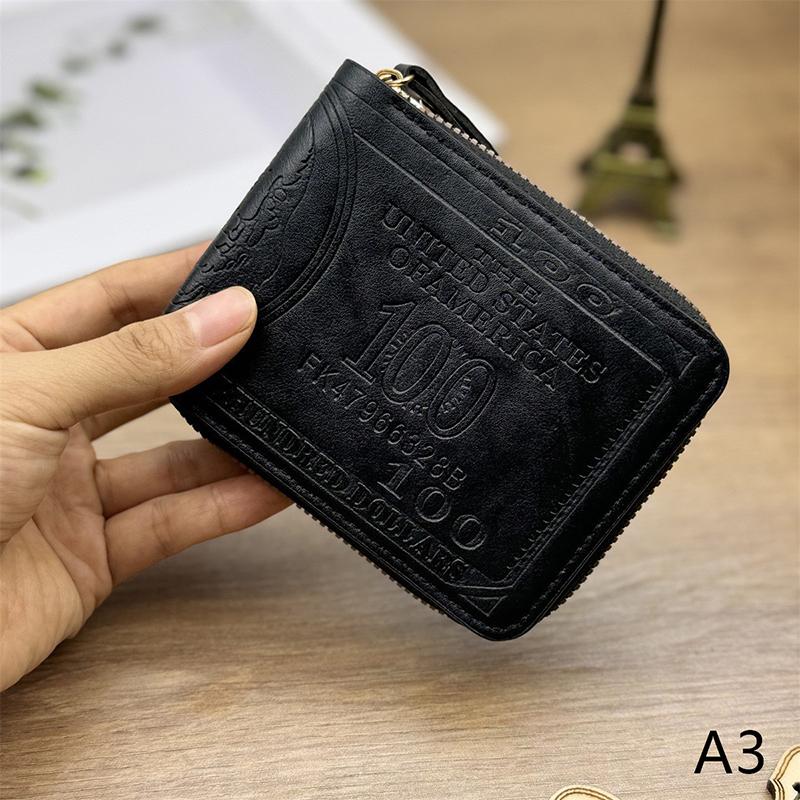 

Мужской деловой кошелек Мужские кошельки с рисунком 100 долларов США кошелек мужской кожаный валет держатель для фотокарт кошелек большой вместимости