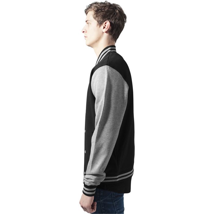 Urban Classic 2-tone College Sweat Jacket