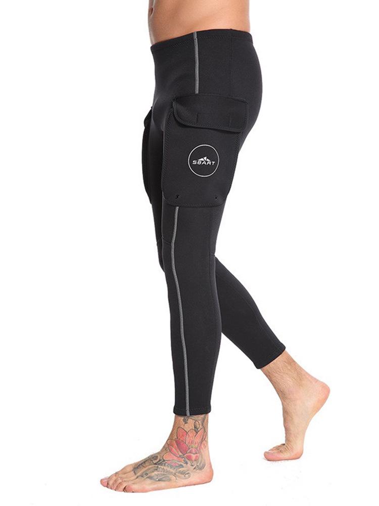 Sharkbat Men's 3MM Cold-Proof Diving Pants - Sun Protection, Warmth, and Snorkeling Comfort