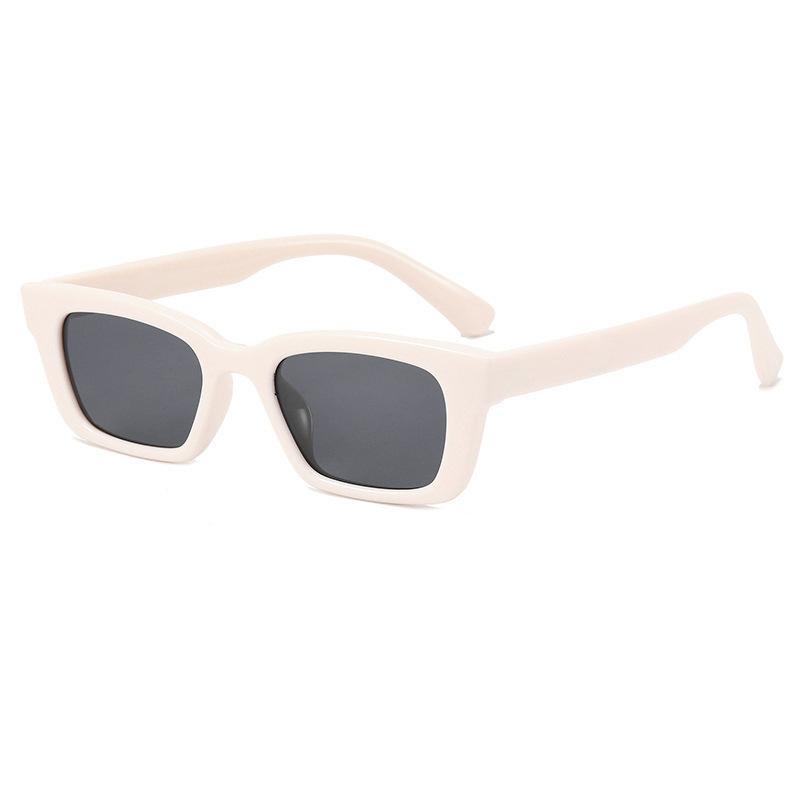 

New Fashion Vintage Sunglasses Women Brand Designer Retro Rectangle Sun Glasses Female Ins Popular Square Eyewear MULTI